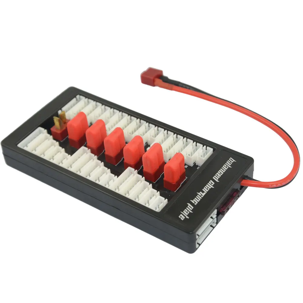 Для 2S 6S Lipo параллельная балансировочная зарядная плата T Plug Deans пластина HTRC| |