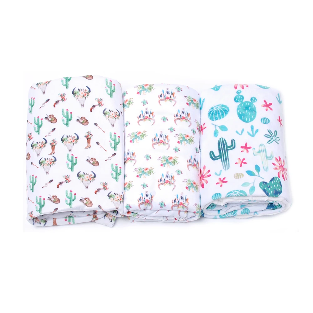 2 шт. кактус фланелет детское одеяло Bullskull детские одеяла хлопок Младенцы одеяло s в 7 цветах DOM654