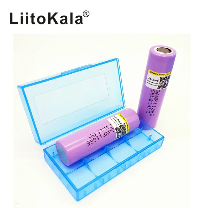 Аккумуляторная батарея liitokala 2 шт. 3 6 В 3350 мА · ч 4 В|rechargeable battery|battery for lgbattery |