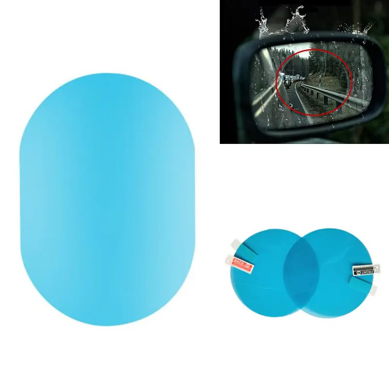 

Car Rearview Mirror Glass Rainproof Film Anti-fog Film Car Rearview Mirror Waterproof Rainproof Protective Film