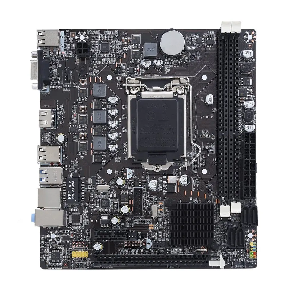 

for Intel B75 LGA 1155 Desktop Computer Mainboard with SATA 2.0 USB 3.0 2 DDR3 DIMMs 16G Motherboard for PC Durable Accessories