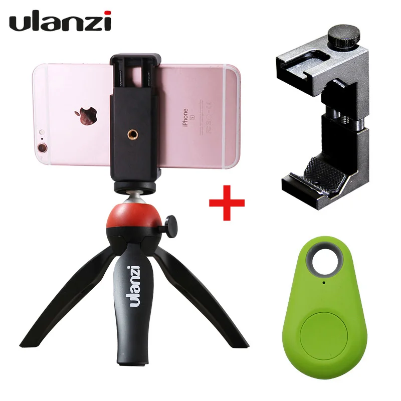 

Ulanzi Smartphone Mount - Ulanzi IRON MAN Aluminum Metal Universal Smart Phone Tripod Adapter Holder Clip for IPhone 6 7 plus
