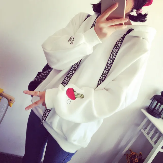 womens hoodies pullover  hoodies  = hoodie cotton  polyester  Long  Letter pullovers regular  womens hoodies pullover