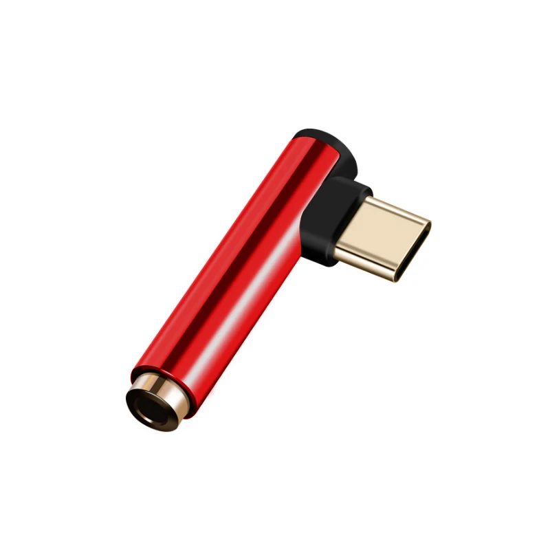 Usb type C до 3,5 мм AUX адаптер для наушников для Xiaomi Mi 8 huawei P20 Pro USB C до 3,5 разъем для наушников аудио кабель для Letv 2/2 pro - Цвет: Rose Gold