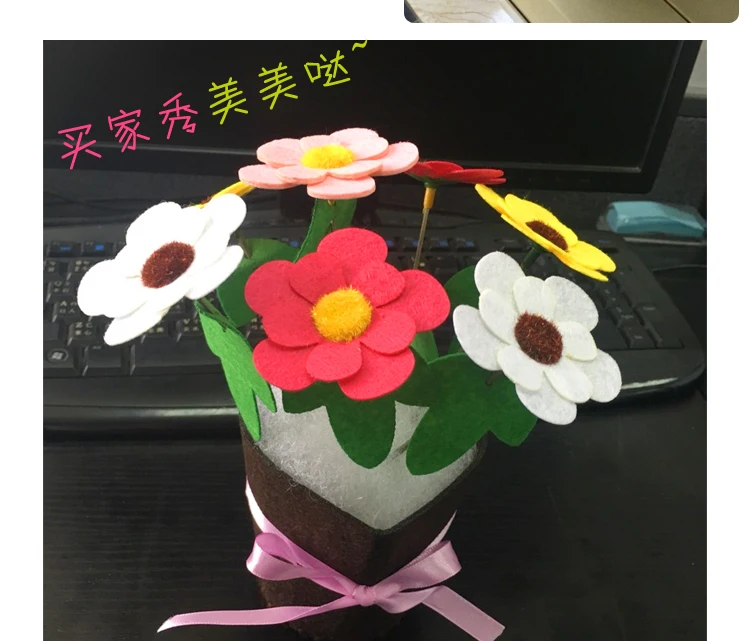 Новые поделки для детей DIY цветочный горшок Горшечное растение детский сад Обучающие игрушки Монтессори вспомогательный материал для обучения игрушки для детей