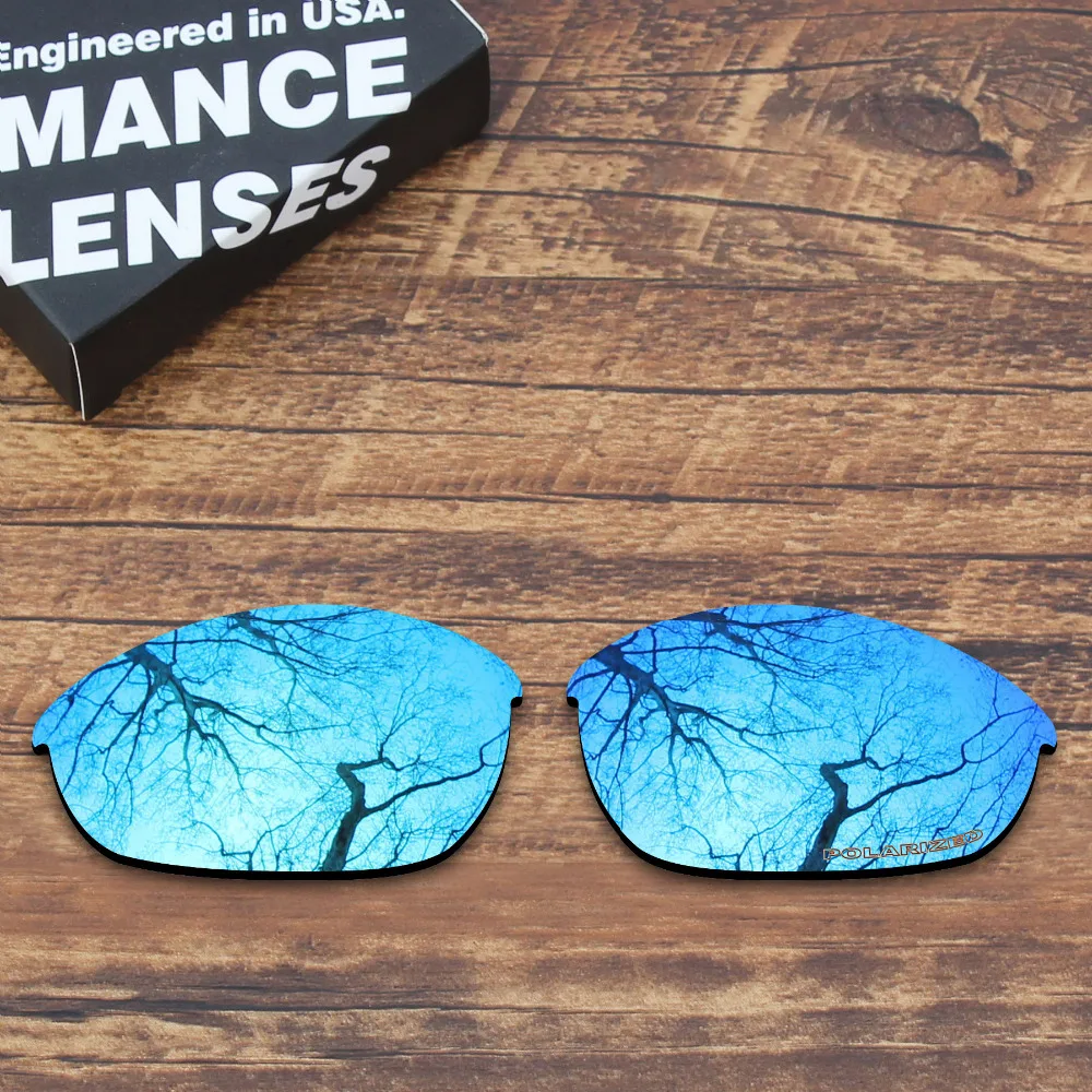 ToughAsNails сопротивление коррозии морской воды замена поляризованных линз для Oakley половина солнечные очки к куртке синие зеркальные(объектив только