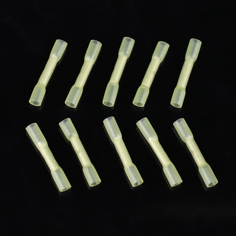 50 шт. BHT0.5 термоусадочный стык водонепроницаемый разъем 20-22AWG 0,3-0.5mm2 стык термоусадочное Трубное соединение обжимной терминал