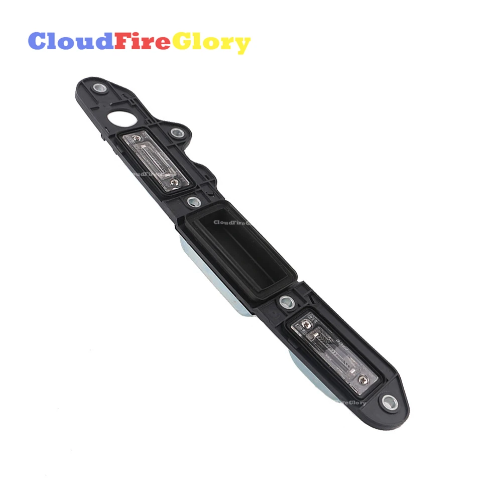 

CloudFireGlory For VW Jetta Touran Passat B6 Rear Trunk Lid Tailgate Handle Bar License Light Plate w/ Micro Switch 1TD827574A