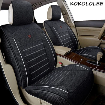 

kokololee Universal flax Car Seat covers for Volvo all models c30 s40 v40 v60 xc60 xc90 xc70 s60 s80 car styling car accessories