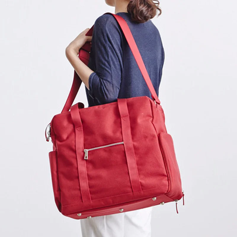 Leaftour Women Fashion Travel Bag Large Capacity Women Polyester