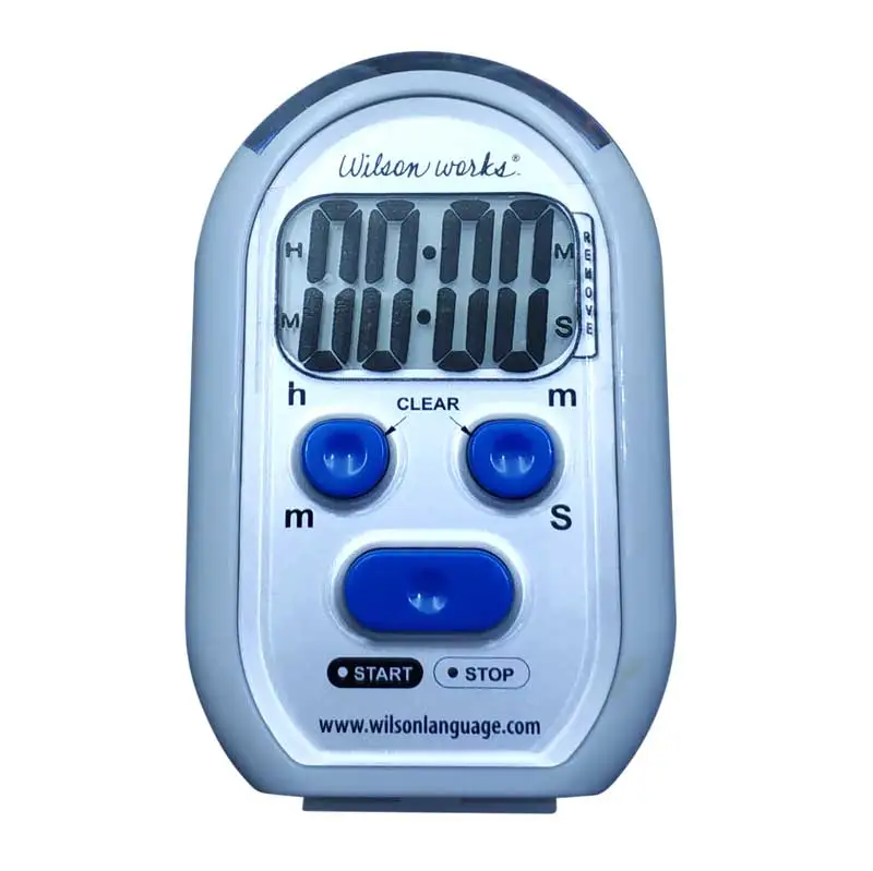 

Triple Multifunction Alarm, 3 prograsIve Ringtones Monitor 99 Hours Timer for Visually impaired and hearing-impaired and aged