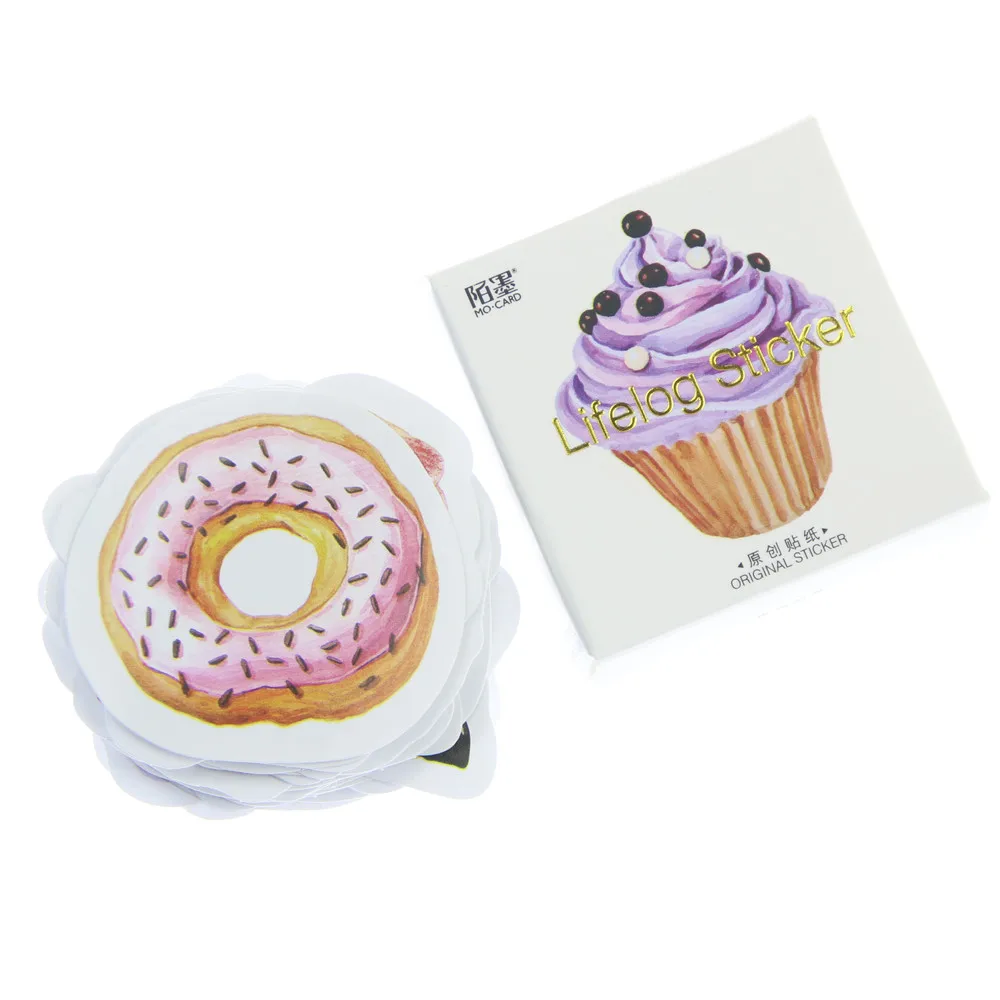 1pcs Memo Pad Notebook Diary of Stickers Notepad Birthday Cake Paper Note Book Replaceable Stationery Gift Traveler Journal|Записные