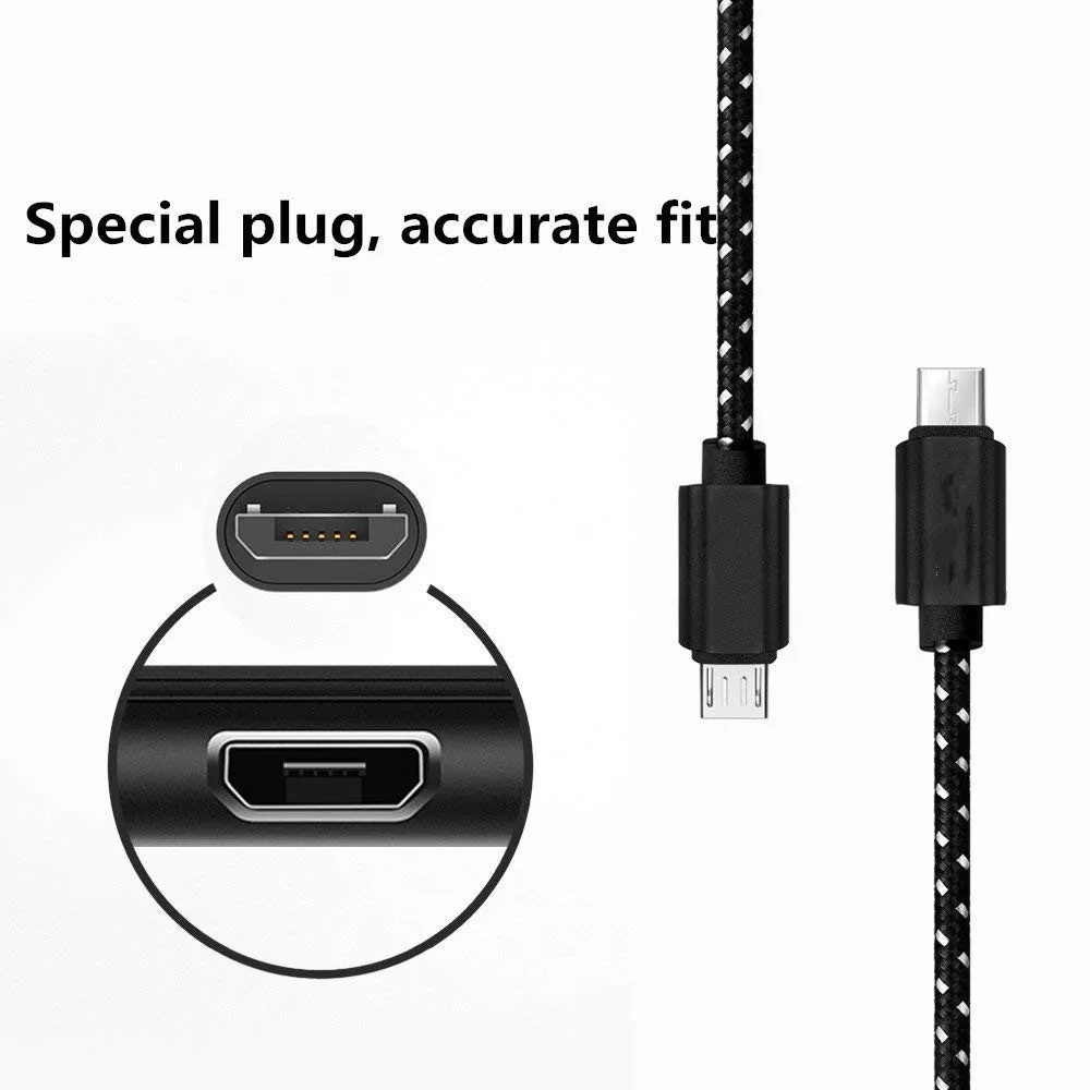 Кабель Micro USB для зарядки данных 2 м 3 м шнур для быстрой зарядки для Asus Zenfone 3 Laser Max Selfie Deluxe 4 5 6 Asus Zenpad 7,0 8,0