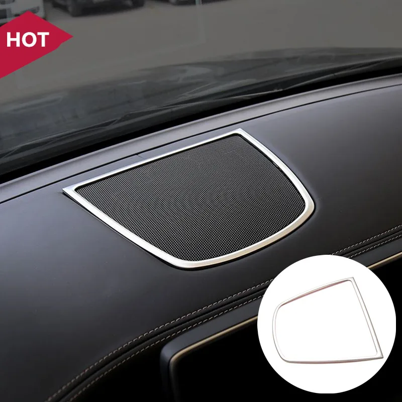 Inner Center Dashboard Speaker Cover Trim For BMW X5 F15 2014 2018 Car