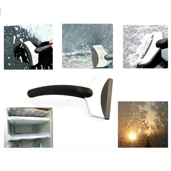 

Snow Ice Scraper Stainless Removal Clean Tool Auto Car Vehicle Fashion And Useful Ice Remove Tool For Tesla Model 3 Bmw Ford