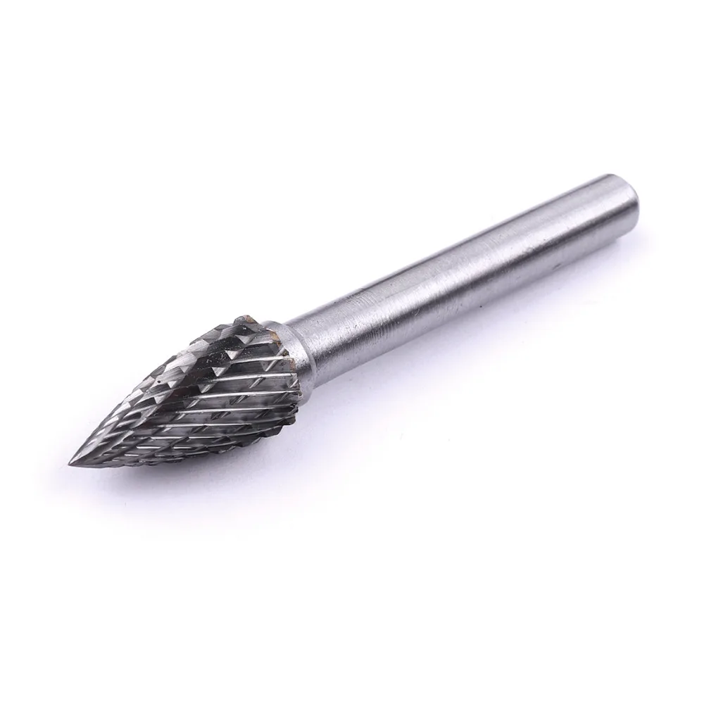Top Selling 1PC 6mm Shank Rotary File 6*10mm High Hardness Tungsten