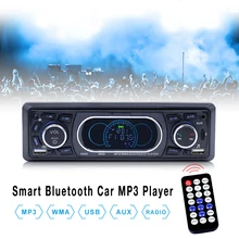 Car Audio Player 1 Din 12V In-Dash Bluetooth Car Stereo FM Radio MP3 Audio Player Support USB / TF / AUX / FM / Phones Charge doitop built in bluetooth wall mount cd player prenatal audio english repetition learning machine support cd aux usb fm play hot