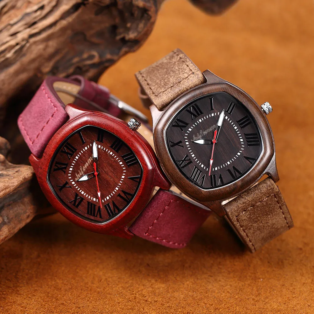 

Fashion Leisure Casual Style Hot Sale Men's Women's Quartz Movement Leather Watch Band Quartz Lovers Watch Geneva