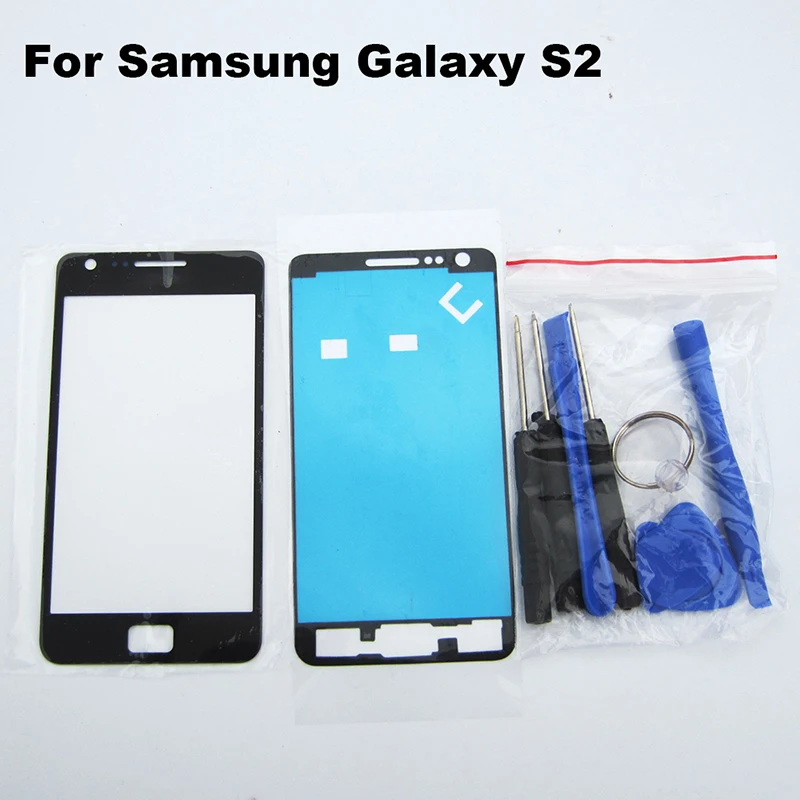 Для samsung Galaxy S2 I9100 Сенсорный экран ЖК дисплей Дисплей спереди Замена для внешнего