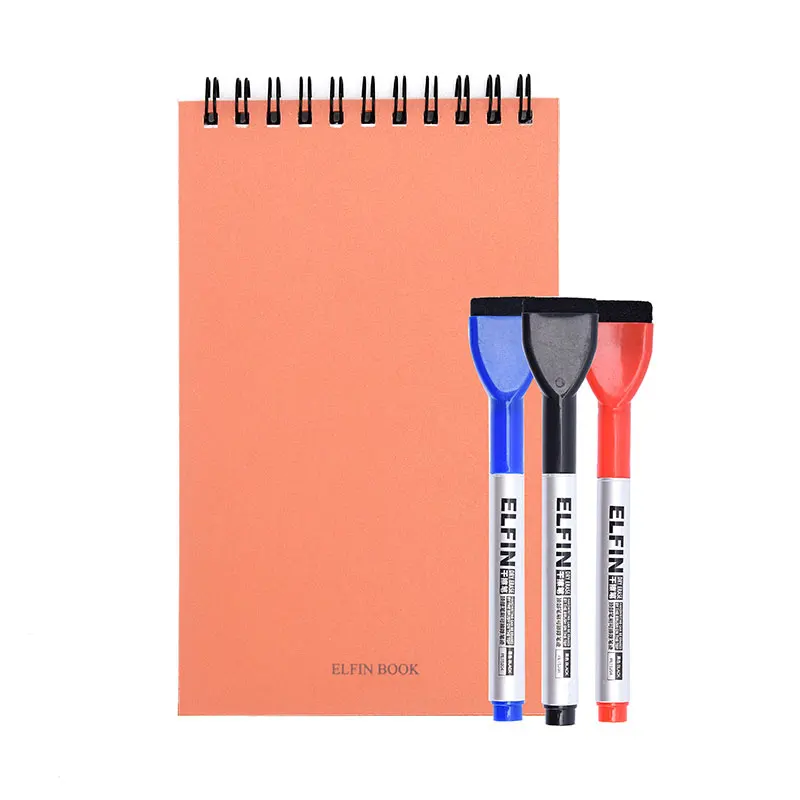 

Elfinbook Erasable Reusable Smart Elfin book Memo Pad Notebook Cloud Erase Evernotes Notepad Note Pad With Pen