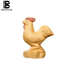 Аутентичная фиолетовая глина yixing tea Pet натуральная НЕОБРАБОТАННАЯ руда Duan Mud Золотая цыплёнок, для украшения дома, чайная церемония аксессуары Подарки