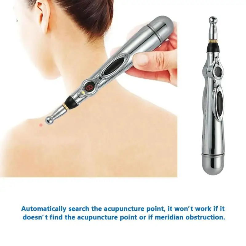 Portable Electronic Acupuncture Pen Set Massager Pain Relief Therapy