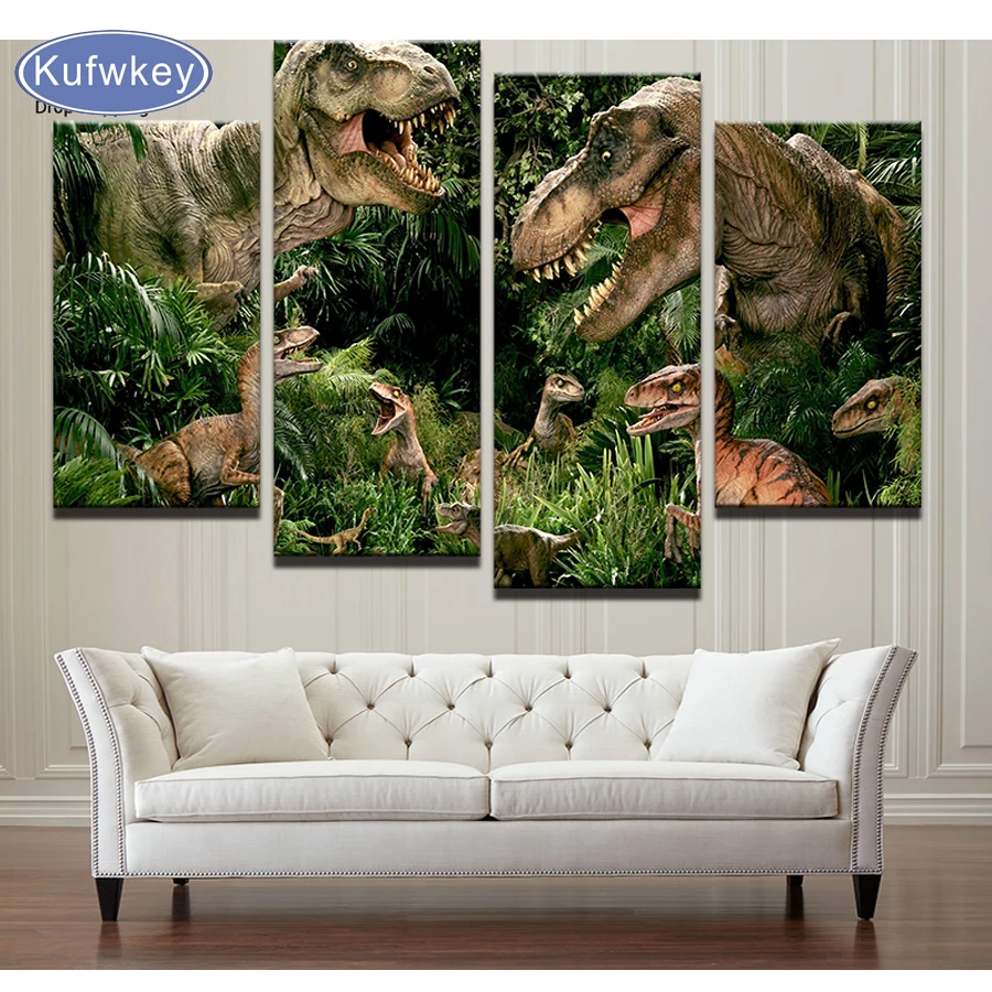 

full Square Diamond Embroidery 4 pcs decor 3d Diy Diamond Painting Poppies flower picture of Rhinestone mosaic diamond wall art