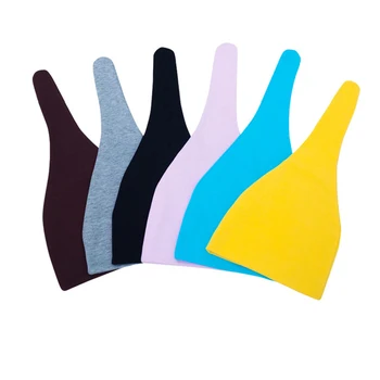 

3 PCS/Lot Cotton Newborn Knot Hats Solid Baby Boys Hat Cute Baby Tire Beanie Soft Warm Cap For Boys Newborn Baby Girl Clothing