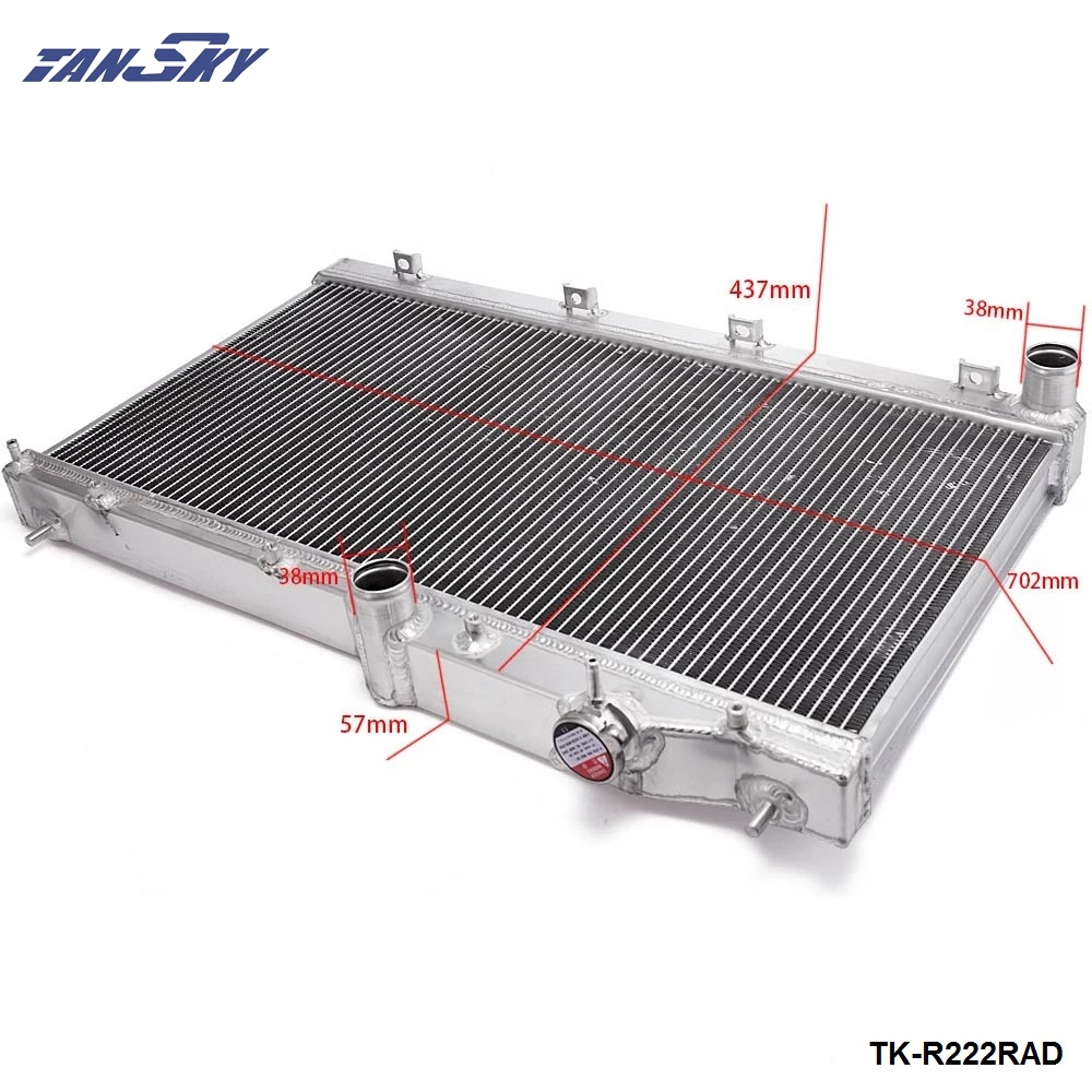 Высокая производительность алюминиевый радиатор для Subaru WRX STi 08-14 ручной M/T TK-R222RAD