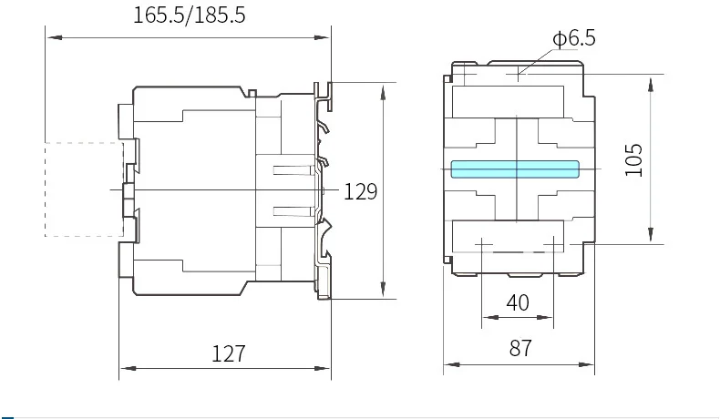 CHINT AC Контактор 95a CJX2-9511 LC1 CJX4 220 V 380 V 95 безопасности