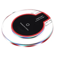 FEBIDEA универсальное Qi Беспроводное зарядное устройство для iphone 8 Plus X Беспроводное зарядное устройство для samsung S9 S8 Plus S7 Edge Для HuaWei зарядное устройство