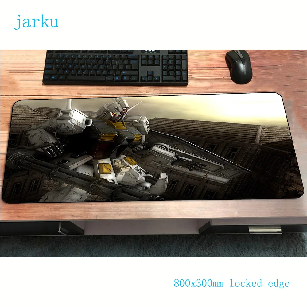 Коврик GUNDAM для мышки с аниме 800x300x2 мм игровой коврик мыши геймерский компьютера