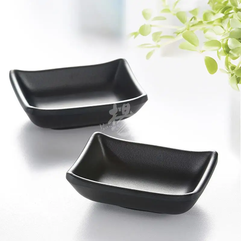 Korean melamine sauce bowl plastic gravy boat condiment bowl relish
