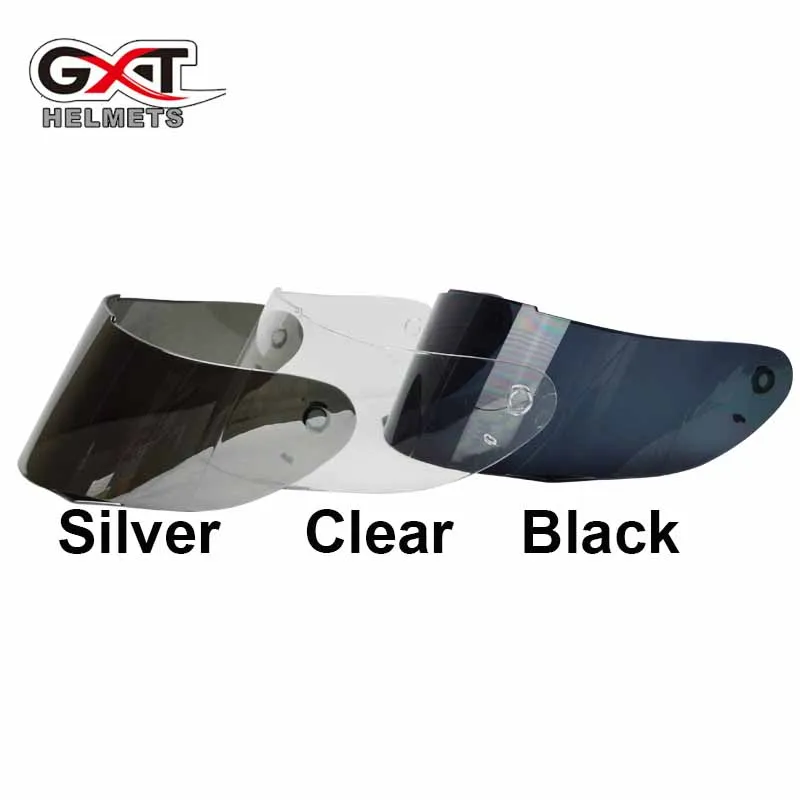 GXT358 398 мотоциклетный шлем козырек объектив полное лицо мотоциклетные шлемы очки стекло черный/прозрачный/серебристый для GXT 358/398 шлем