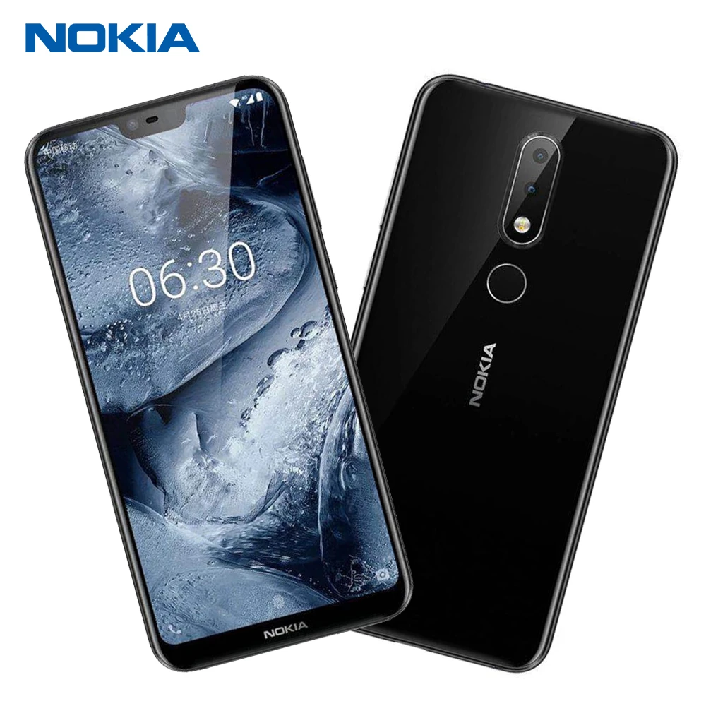 Nokia X6 6 4G 5 8 3060 мАч 2018 Snapdragon 636 Octa Core Dual сзади Камера Android отпечатков пальцев