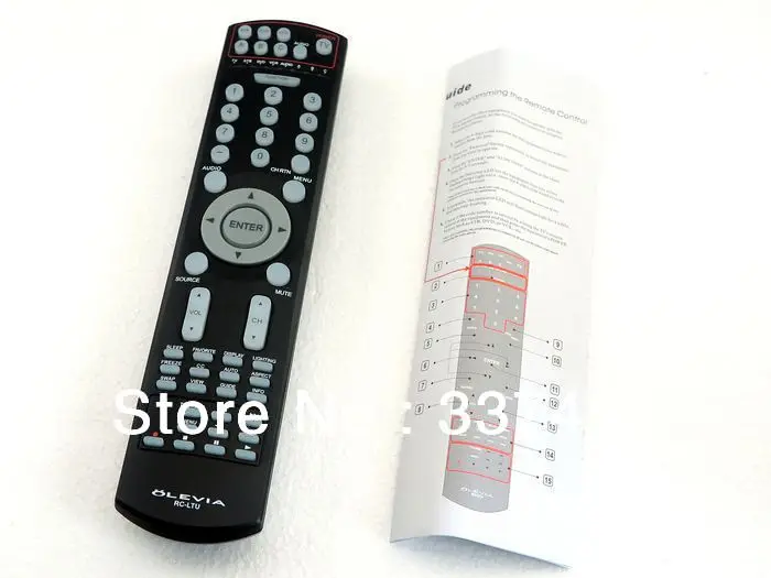 New Original OLEVIA LCD TV Remote Control RC LTU RCLTUin Remote