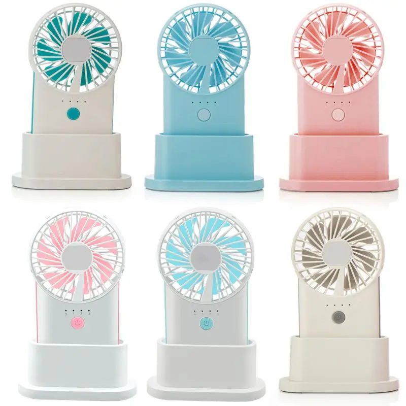 

Handheld Mini Fan Powerful Small Personal Portable Fan Speed Adjustable USB Rechargeable Fan for Home Office Outdoor Travel