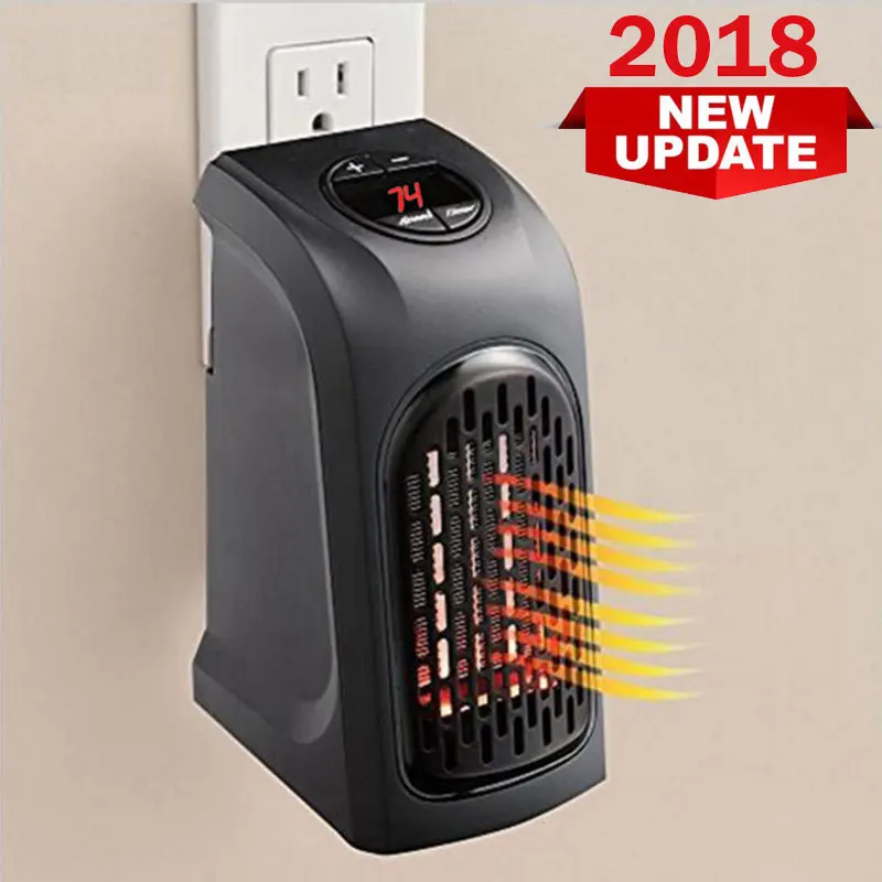 

Mini Electric Heater Fan Heater Handy Heater Desktop Household Wall Heating Stove Radiator Timer Hand Warmer Machine for Winter