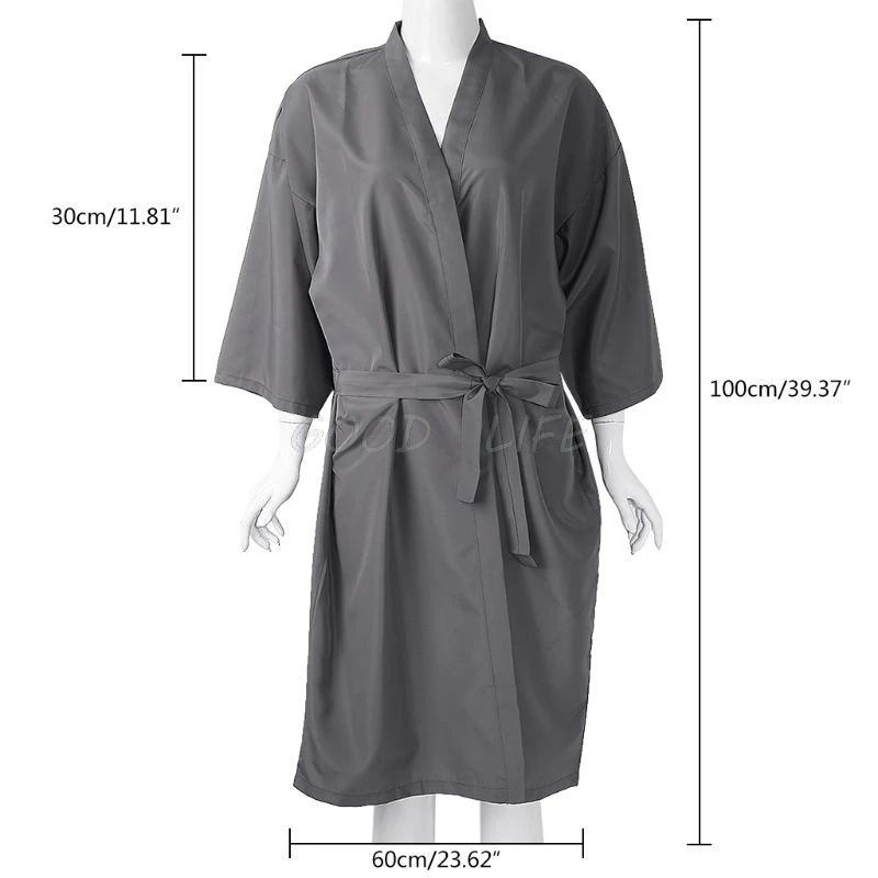 1 комплект салонное клиентское Платье легкое быстросохнущее кимоно стильное платье для волос для клиентов дизайн