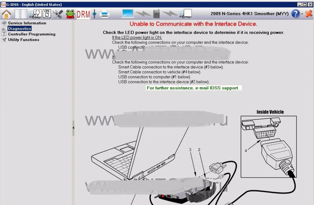 Для Isuzu G IDSS Domestic 2020 диагностическая система обслуживания + keygen|keygen|diagnostic systemg-idss |