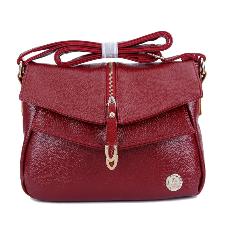 High Quality Genuine Leather Women Handbags Fashion Cowhide Womens Messenger Bag Women s Shoulder Bags Tassel