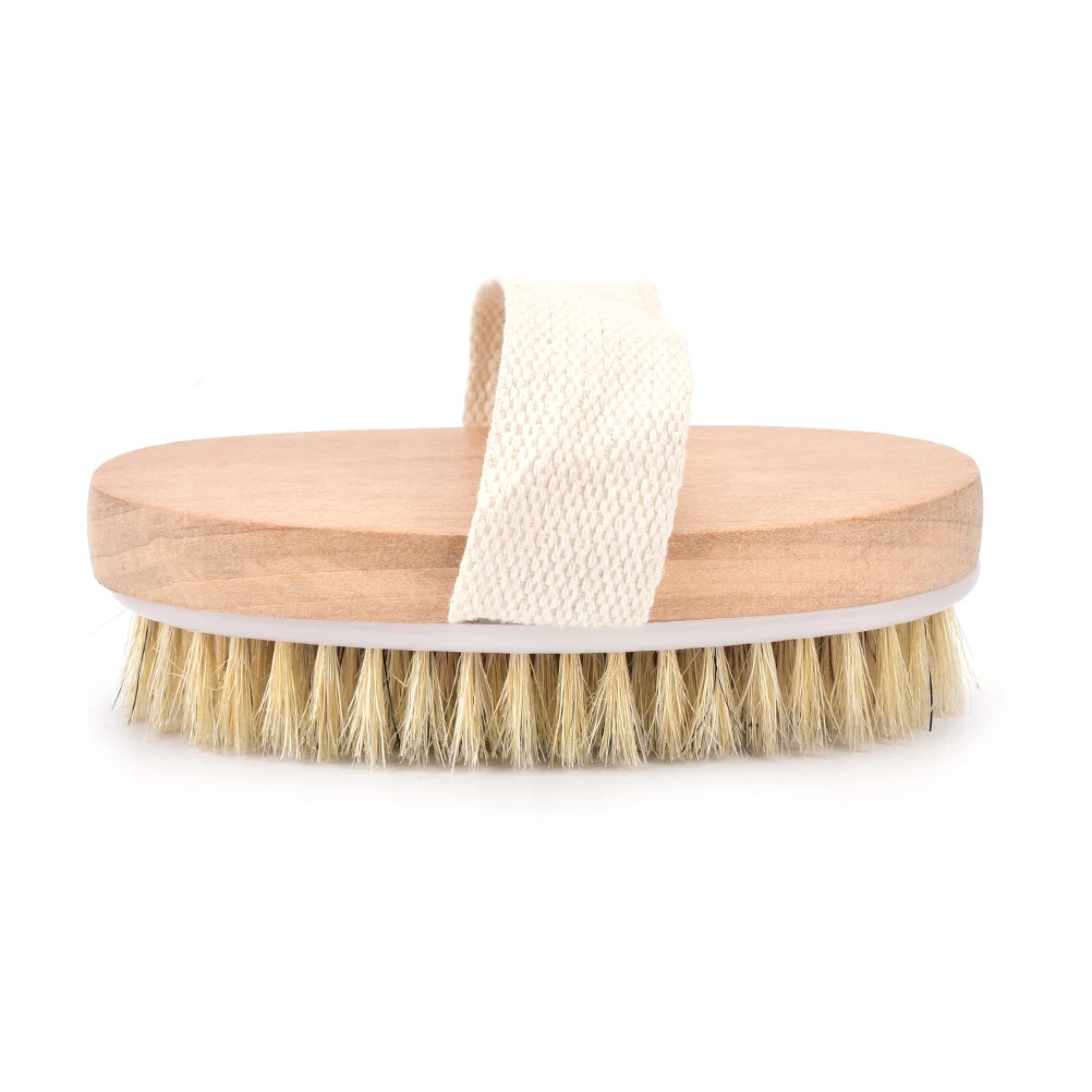 Natural bristles bristle brush Body Maasage Health Care Bath Brush for