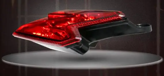 12 В мотоциклетные светодиодный тормозной фонарь поворота Z800 13-16 Лампы для мотоциклов белый Цвет+ белый свет