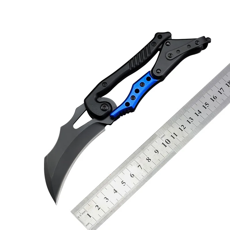 Складной карманный нож karambit из нержавеющей стали портативный механический с