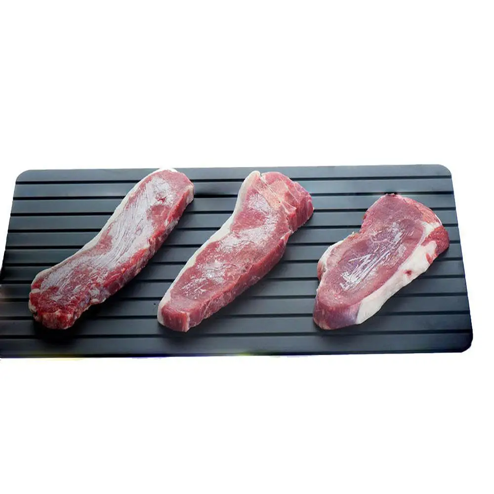 Размораживание мяса доска алюминий Быстрый пластина для разморозки кухня быстро