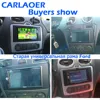 Рамка для автомобильного радио Ford Focus 2 Din для C-Max S-Max Fusion Transit Fiesta Используйте Автомобильный мультимедийный радиоплеер двойной din Fascia ► Фото 2/6
