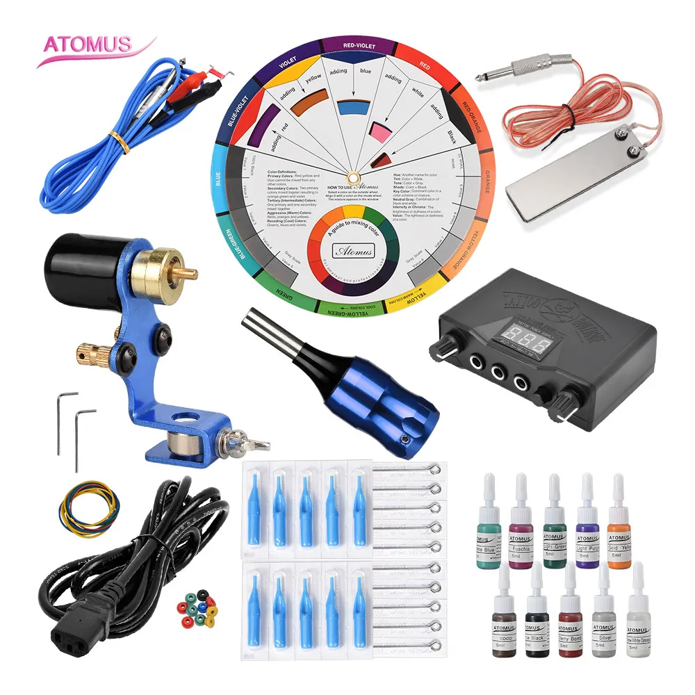 

Rotatory Tattoo Machines A Tatouer Professionnelle Tatuagem Kit Iniciante Tatto Best Up Quit De Tatuajes Set Tattoo Profissional