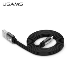 USAMS 1M Charger Cable 5V/2A Micro USB Cable Charging Mobile Phone USB Aluminium Fast Charging Cable for Samsung HTC LG Android
