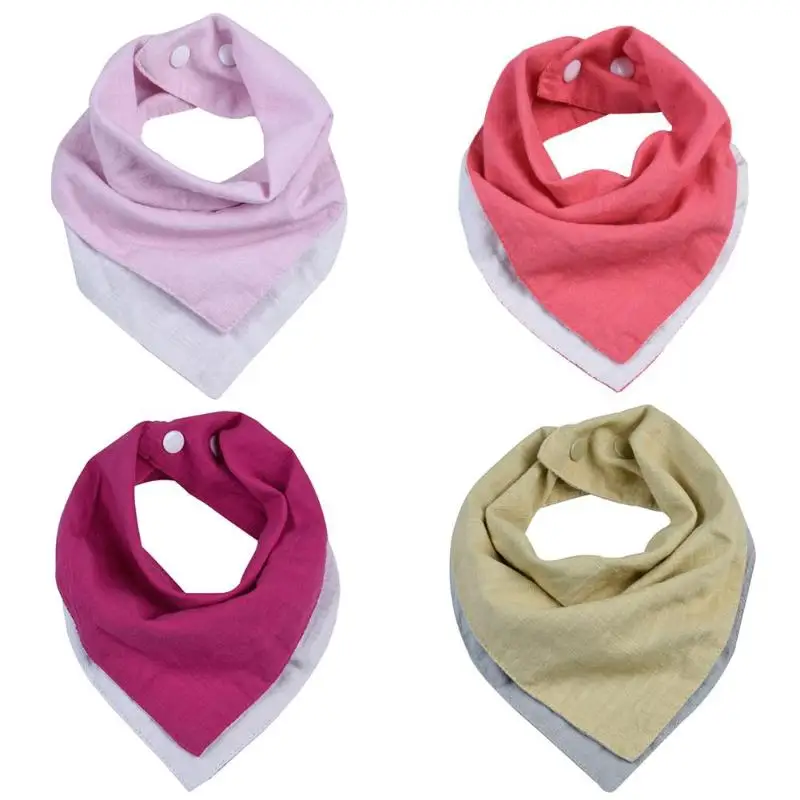 

Baby Bib 100% Cotton Saliva Towel Newborn Feeding Toddler Burp Cloths Print baby bandana bibs dribble bibs High quality