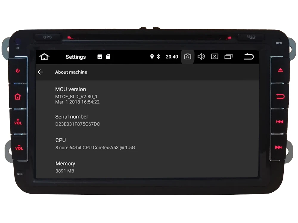 Discount 8" Octa Core 4G Android 8.1 4GB RAM 64GB ROM Car DVD Multimedia Player For Volkswagen VW Golf Polo Touran Tiguan Passat CC Jetta 4